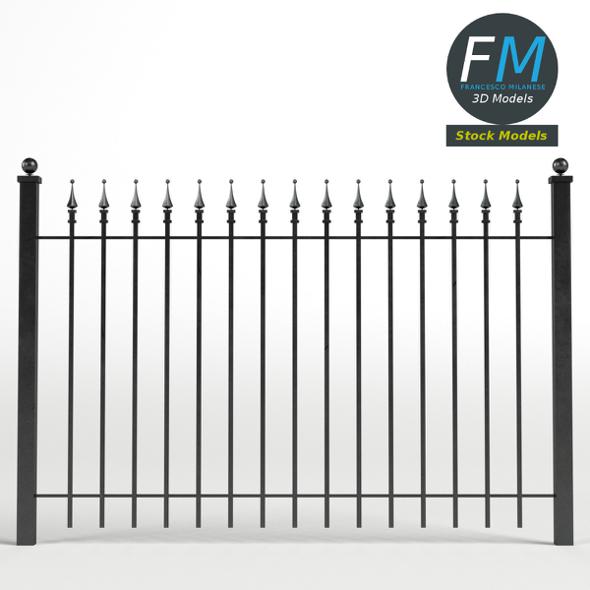 Iron Fence - 3Docean 22918851