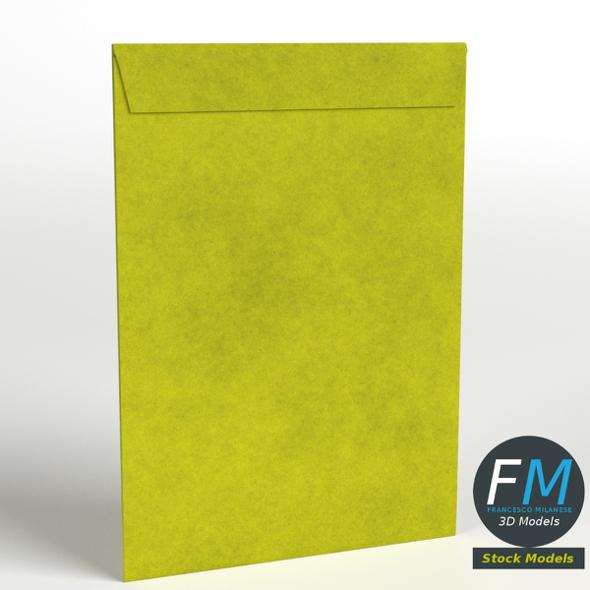 Large yellow envelope - 3Docean 23199008
