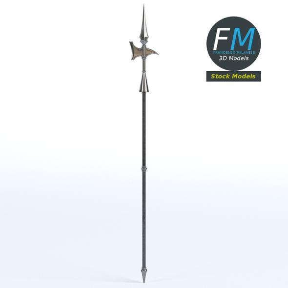 Medieval halberd 2 - 3Docean 24132239