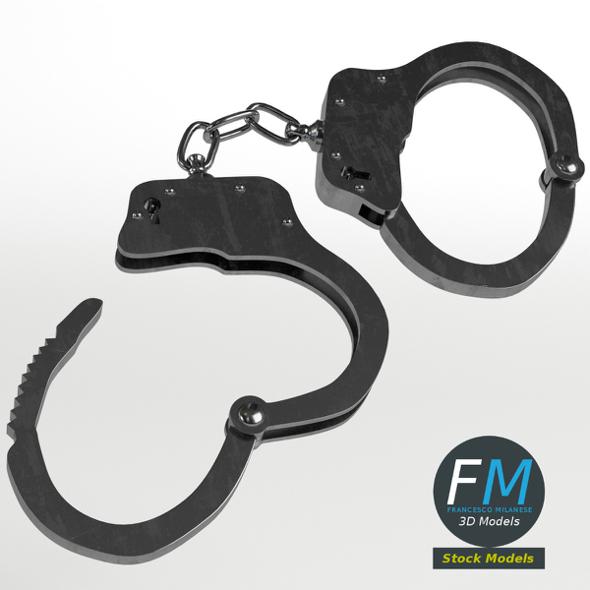 Openable handcuffs - 3Docean 17917149