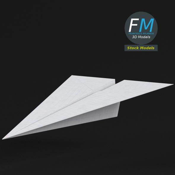 Paper plane 1 - 3Docean 23212547