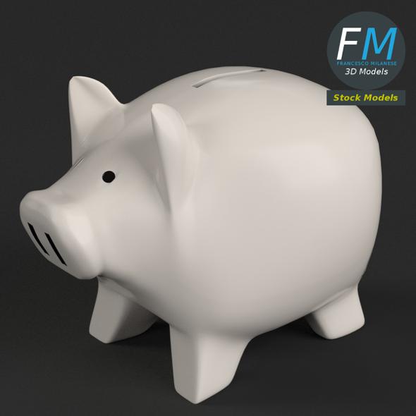 Piggy bank money - 3Docean 23831775