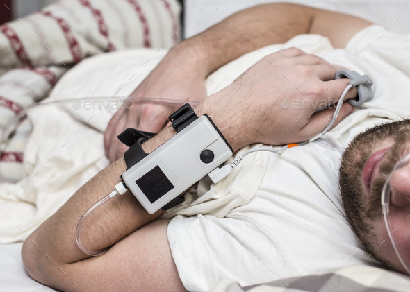 Sleep Apnea Diagnostic medical device Kit - Stock Photo - Images
