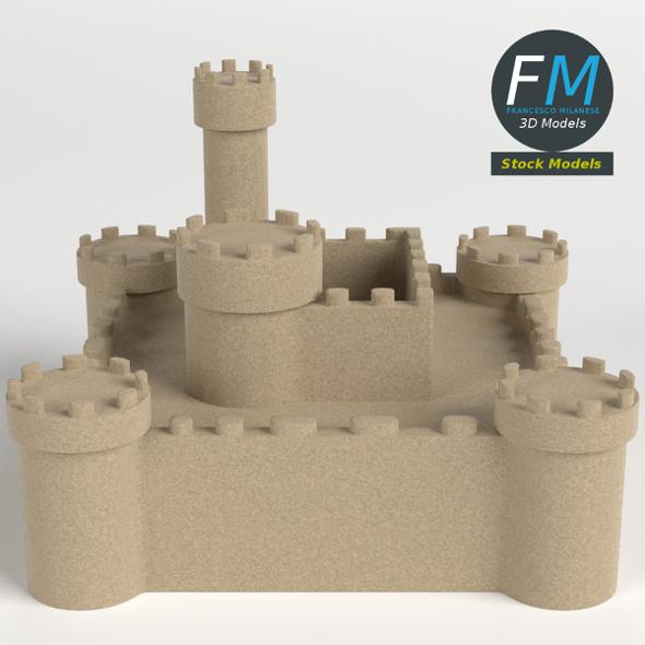 Sand castle 2 - 3Docean 23381536