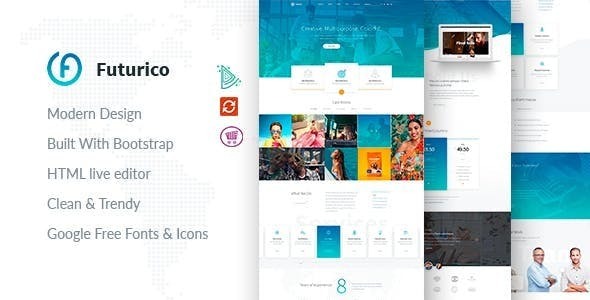Futurico - Multipurpose Joomla Template