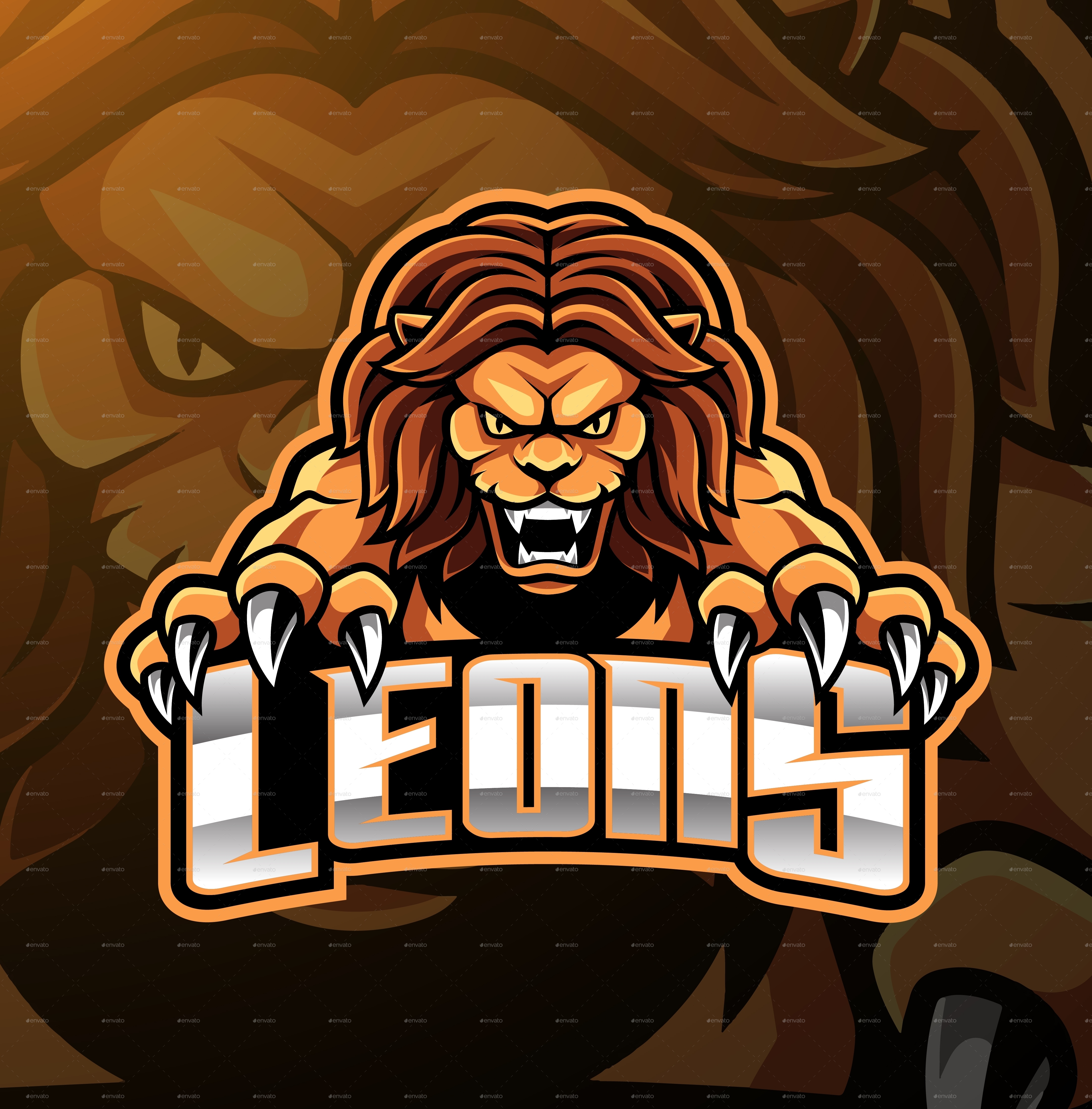 Lion Esport Logo by Visink | GraphicRiver