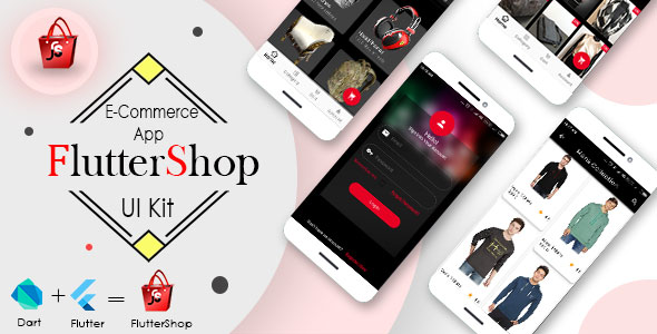 Flutter  E-Commerce App UI Kit | FlutterShop