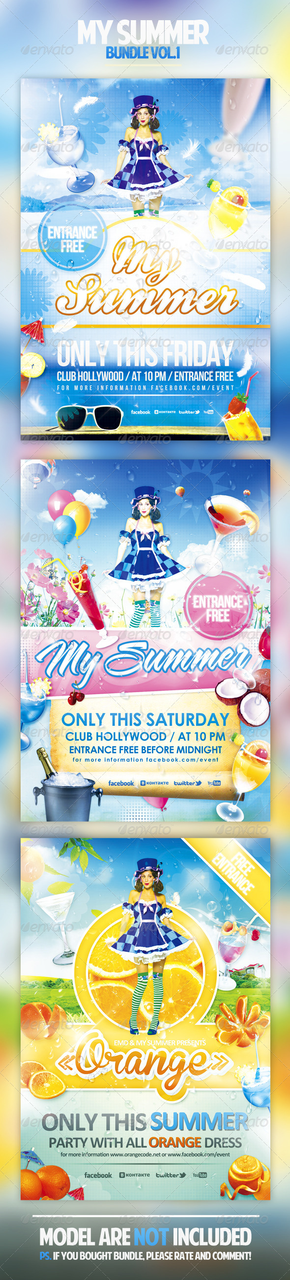 My Summer Bundle Vol.1 - Holidays Events