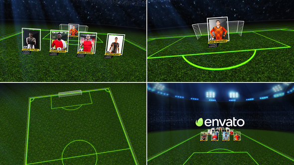 Soccer Team Lineups - VideoHive 24659043