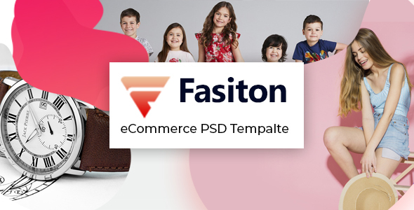 Fasiton - eCommerce PSD template