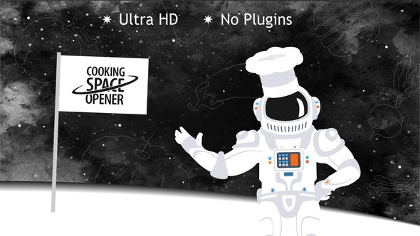 Cooking Space Opener - VideoHive 24660466