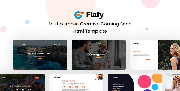 Flafy | Multipurpose Coming Soon HTML Template