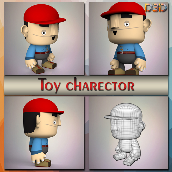 Toy charector - 3Docean 24663343