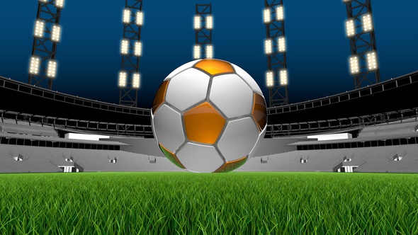 Soccer Ball Logo 4D