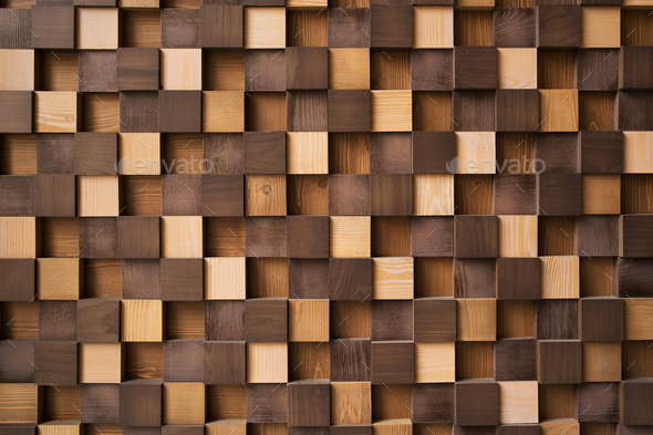 Modern Abstract Wooden Background. - Stock Photo - Images