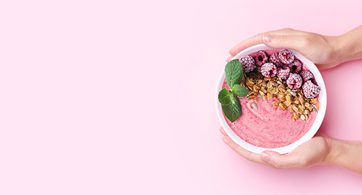 Smoothie and Yoghurt