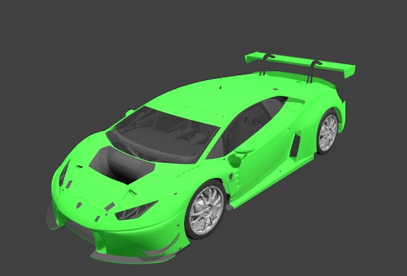 Lamborghini Huracan gt3 - 3Docean 24669662