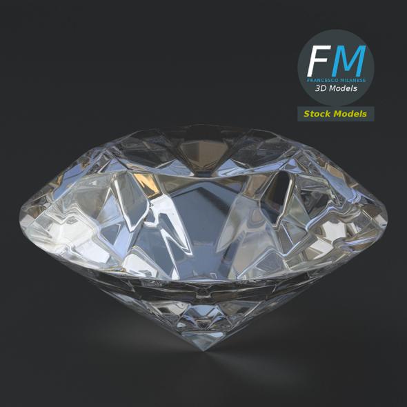 Stylized diamond - 3Docean 23984542