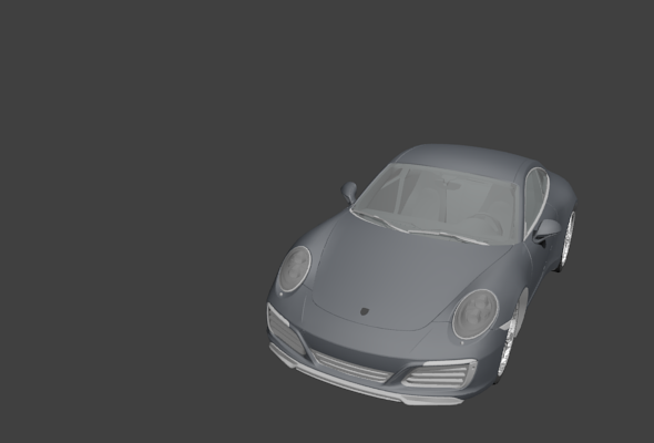 Porsche 911 Carrera - 3Docean 24669874