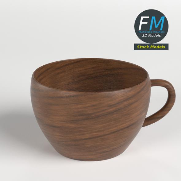 Wooden cup - 3Docean 23631606