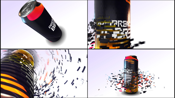E3d Beer Can - VideoHive 24662603