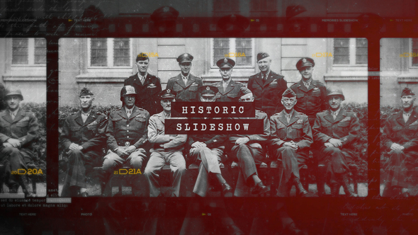 Historic Chronicle Slideshow  / World War / Old Vintage Memories / Retro Photo Album
