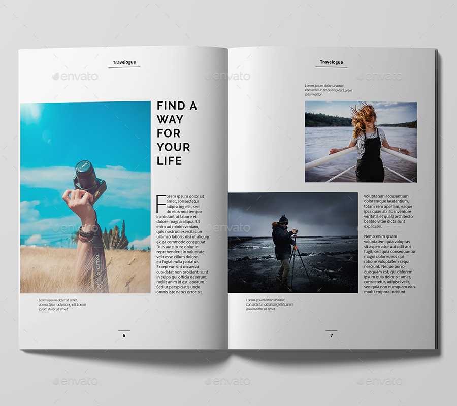 Magazine Template, Print Templates | GraphicRiver