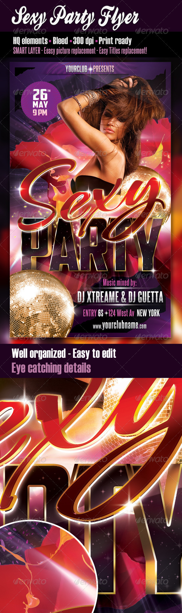Sexy Party Flyer - Clubs & Parties Events