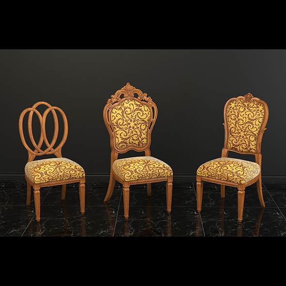 Classic Chair 2 - 3Docean 24677158