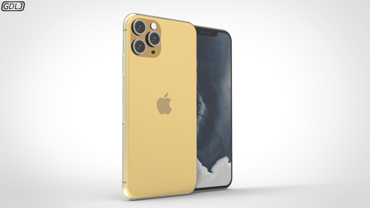 Apple iPhone 11 Pro Max Gold by LaythJawad | 3DOcean