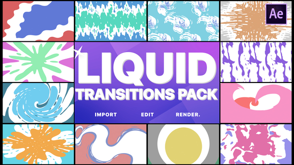 Liquid Transitions Pack - VideoHive 22776086