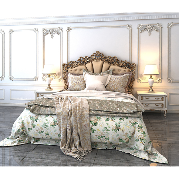 Classic Bed 5 - 3Docean 24677167