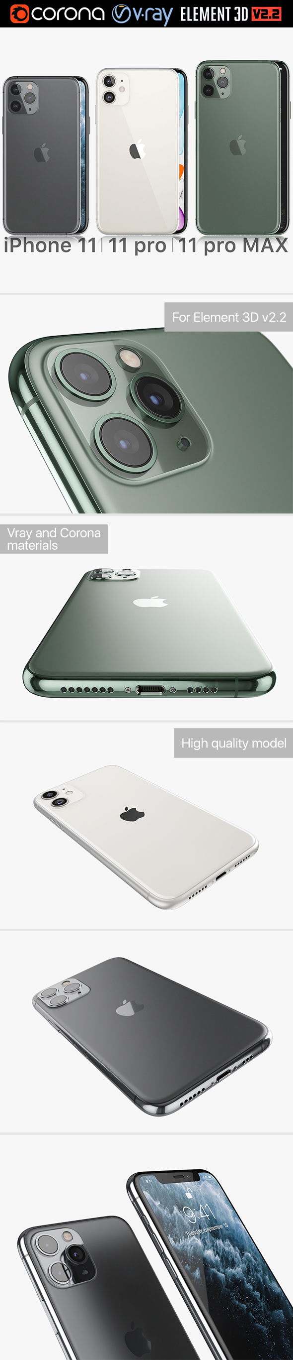 Apple iPhone 11 - 3Docean 24700234