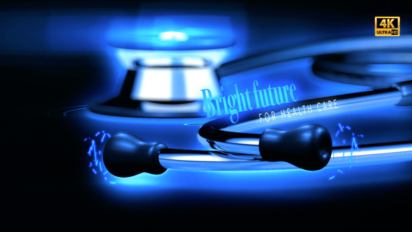 Blue Futuristic Stethoscope Opener