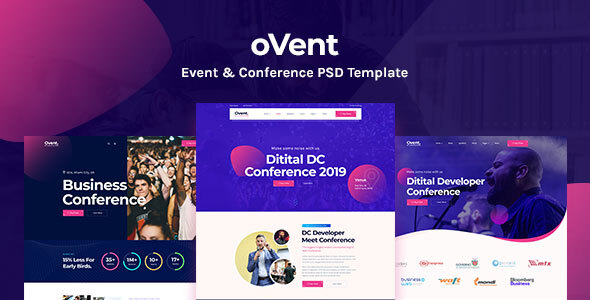 OVent - EventConference - ThemeForest 24533460