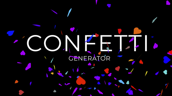 Confetti Generator - VideoHive 24702255
