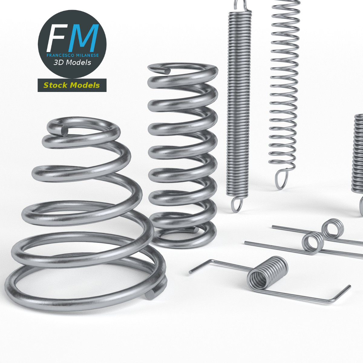 Hardware springs by 3DOcean