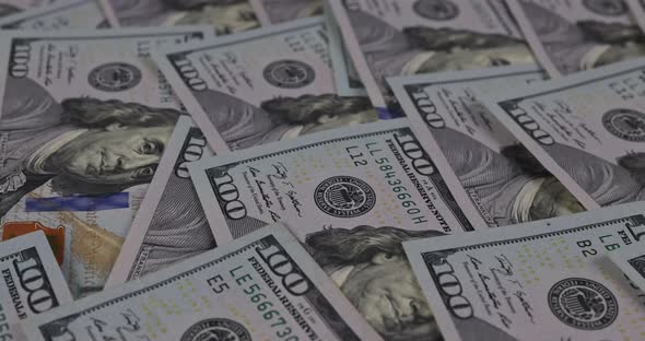 A Stack of Cash the Heap of One Hundred Dollar Bills Money alt