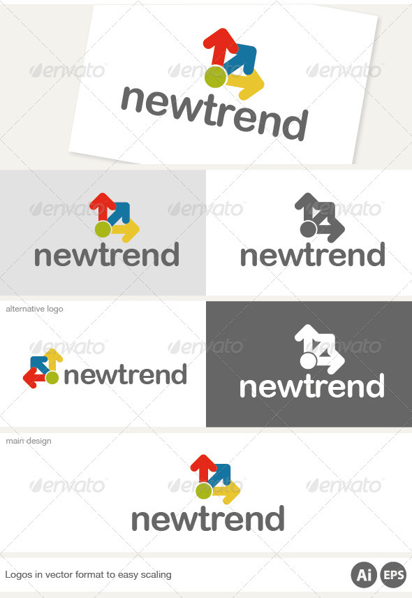 New Trend Logo - Symbols Logo Templates