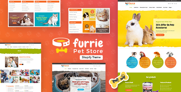Furrie | Shopify Pet Store, Dog Care