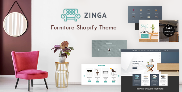 Zinga Interior - ThemeForest 23621638
