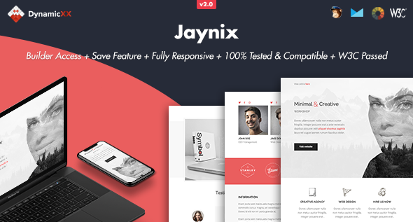 Jaynix - Responsive - ThemeForest 14635029