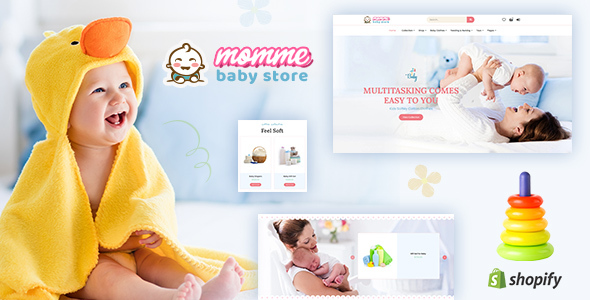 Momme - Shopify Kids Store, Baby Shop