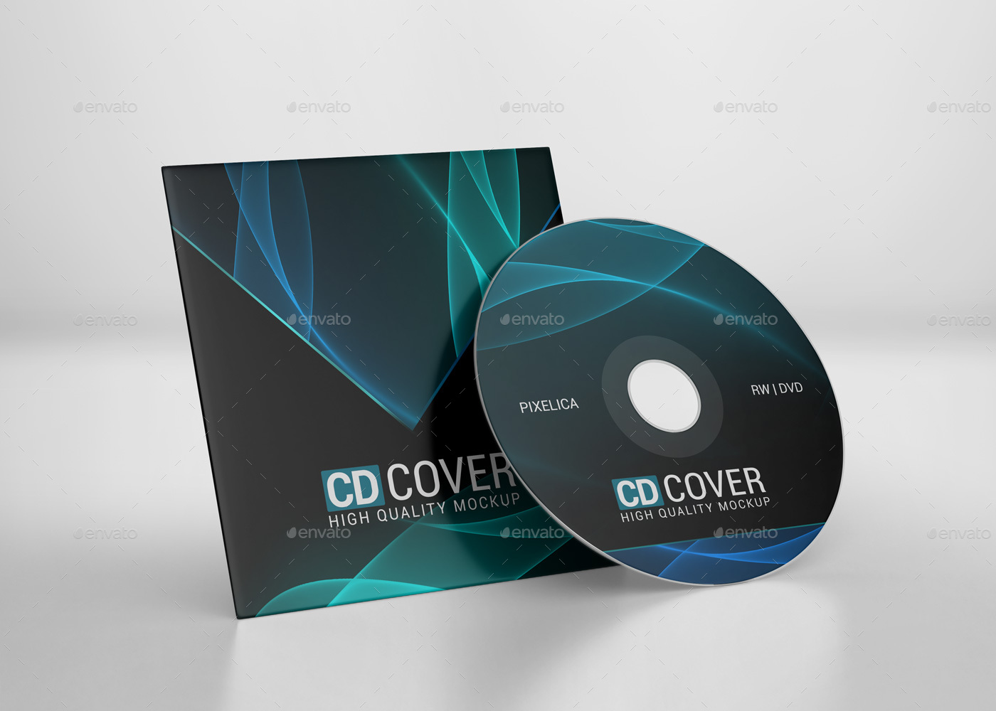 Download Cd Cover Mockup By Pixelica21 Graphicriver