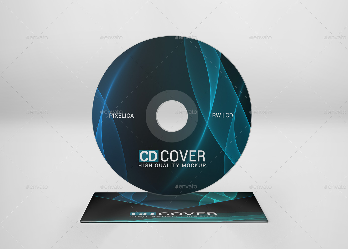 Download CD Cover Mockup by Pixelica21 | GraphicRiver