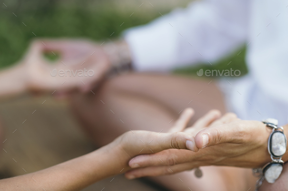 Healing Hands of a Spiritual Healer