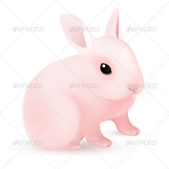 Pink Easter Bunny