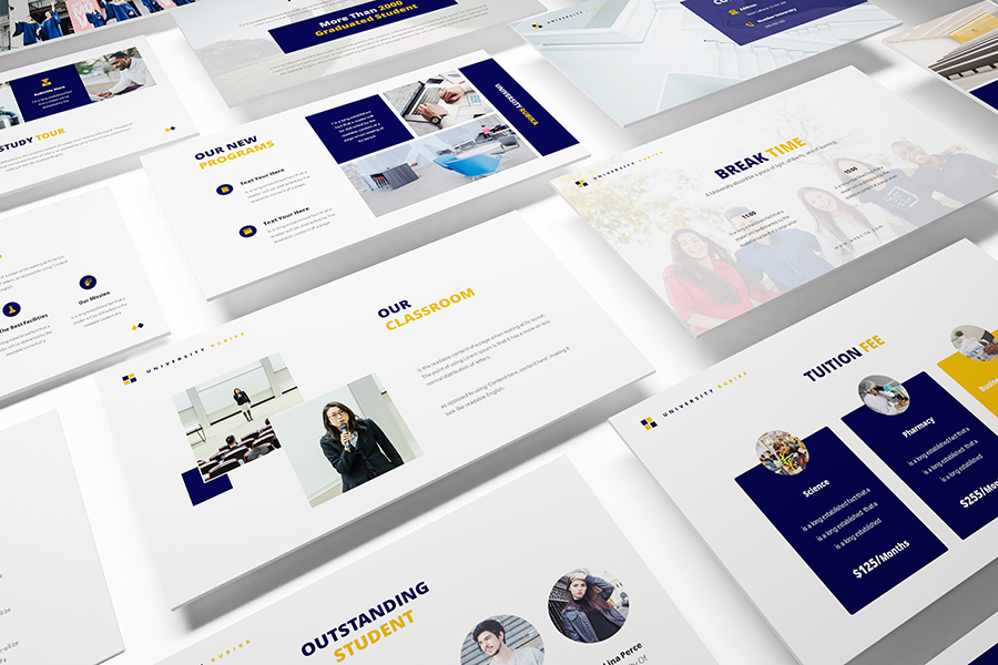 University Google Slides Template, Presentation Templates | GraphicRiver