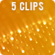 Sparkling Dotted Grid Golden Backgrounds - 5 Clips - VideoHive Item for Sale