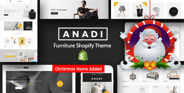 Furniture Store Shopify - ThemeForest 22305867